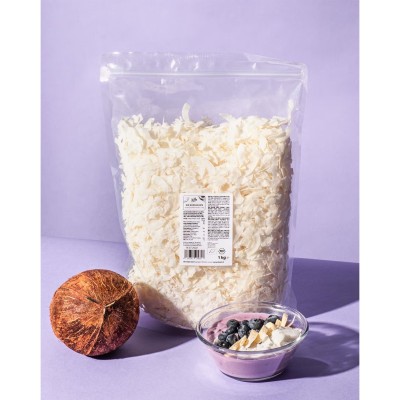 Chips di cocco bio senza zuccheri aggiunti 1 kg