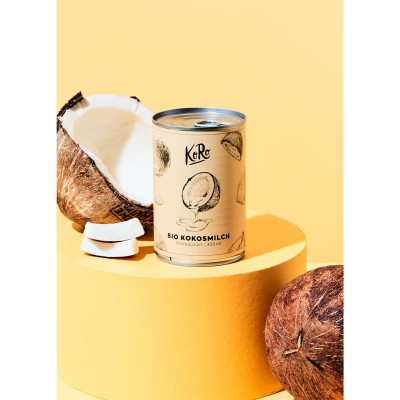 Latte di cocco a basso contenuto di grassi Bio 400 ml