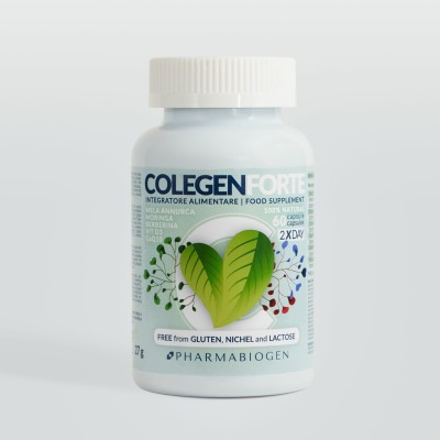 Colegen forte: favorisce l'equilibrio peso corporeo, supporta il metabolismo dei trigliceride e del colesterolo