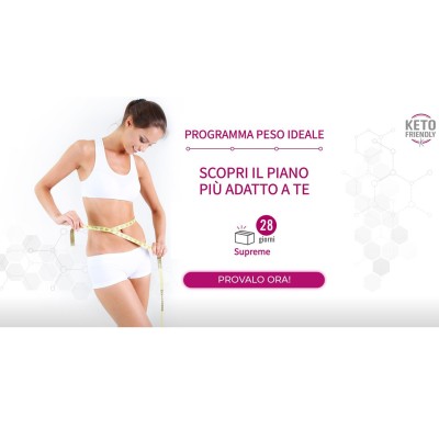Programma Peso Ideale SUPREME - 28 giorni più di 5Kg