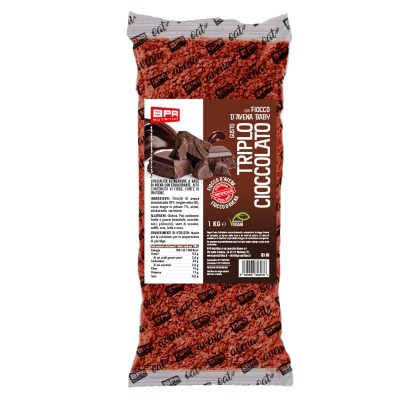 Fiocco d'Avena Baby Aromatizzato 1 Kg Triplo Cioccolato