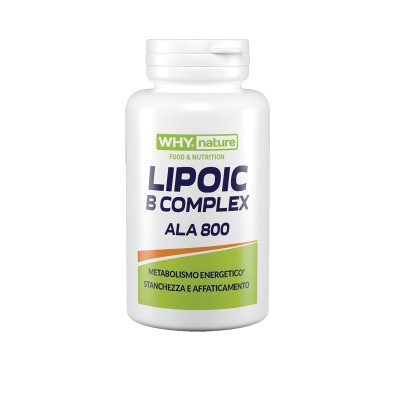 LIPOIC B COMPLEX ALA 800: contribuisce al normale metabolismo