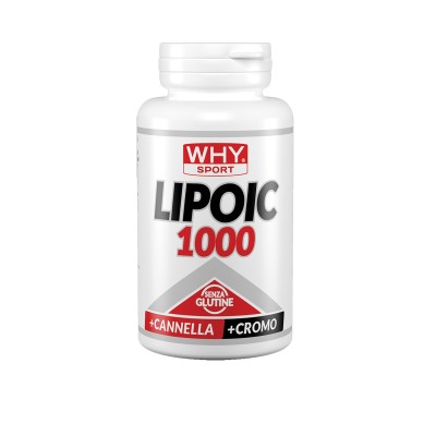 LIPOIC 1000: acido alfa lipoico, cannella e cromo