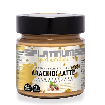 CREMA PROTEICA SPALMABILE  ARACHIDI LATTE CROCK