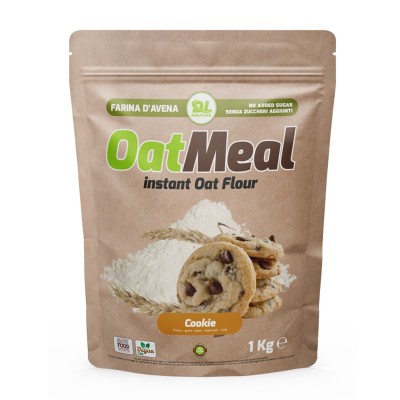OatMeal Instant - Farina di Avena Cookie 1Kg