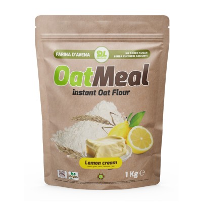 OatMeal Instant - Farina di Avena Lemon cream1Kg