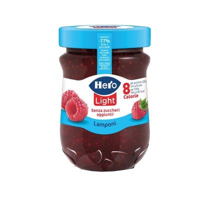 Confettura Hero Light Lamponi