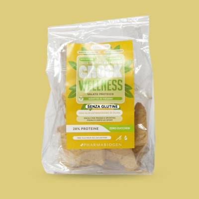 Snack salati proteici “Crock Wellness” gusto Classico SENZA GLUTINE