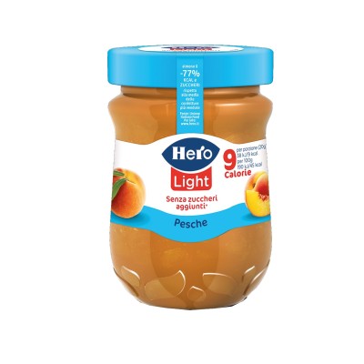 Confettura Hero Light Pesche