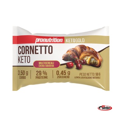 CORNETTO KETO MULTICEREALI Crema e Amarena