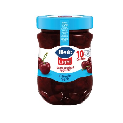 Confettura Hero Light Ciliegie Nere