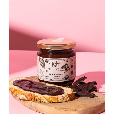 Crema spalmabile al cioccolato fondente bio