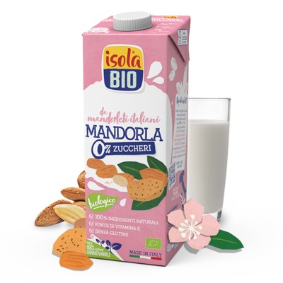 Bevanda Latte di Mandorla 0 Zuccheri