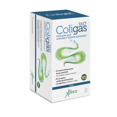 Coligas Fast tisana: gonfiore e tensioni addominali