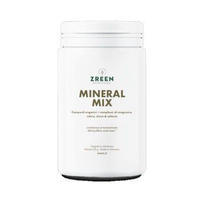 Mineral Mix: Contribuisce al mantenimento dell’equilibrio acido-base