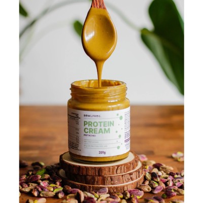 Crema Proteica al Pistacchio