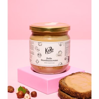 Crema Buena-Crema bianca con nocciole italiane bio