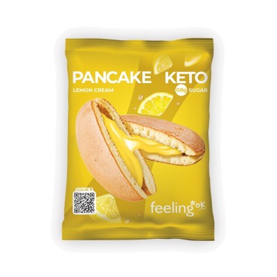 Pancake KETO lemon cream