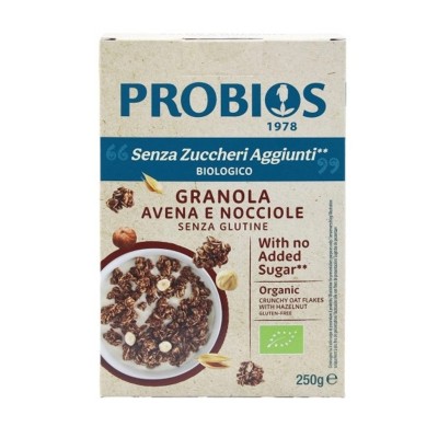 Granola di Avena e Nocciole Senza Zucchero