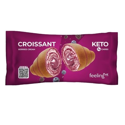 Croissant filled with BERRY CREAM Stage 1