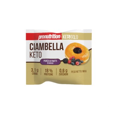 CIAMBELLA KETO FRUTTI DI BOSCO