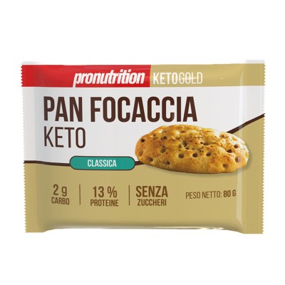 PAN FOCACCIA KETO, con solo 2gr di carboidrati