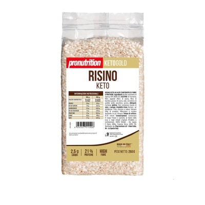 KETO RISINO with only 2.5g of carbs