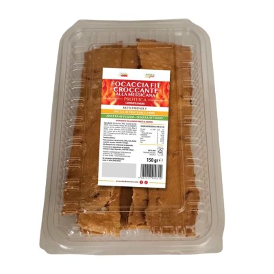 Crispy Fit Protein Focaccia with Rosemary