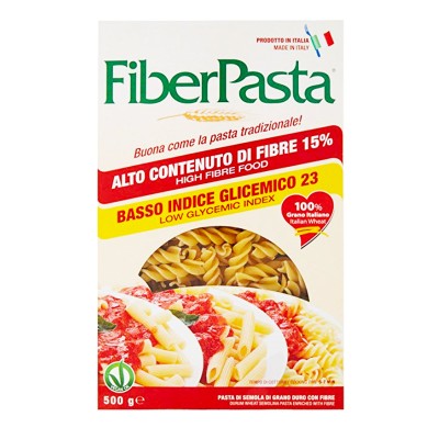 Fiber Pasta Fusilli
