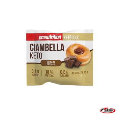 Keto Chocolate Donut, with only 3.1g of carbs