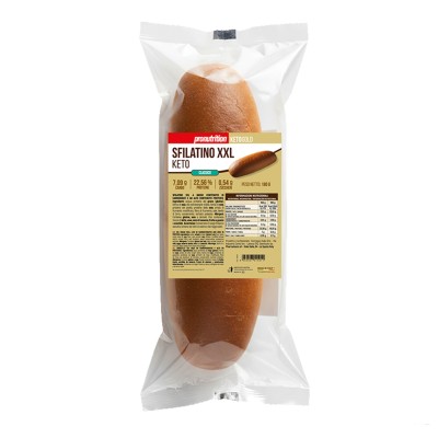 SFILATINO KETO XXL, con solo 3,94gr di carboidrati su 100g
