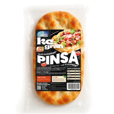 Keto Base Pinsa proteica 180gr Glua