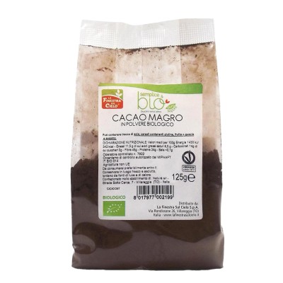 Cacao magro degrassato