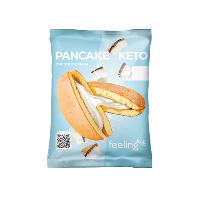 Keto Coconut Cream Pancakes