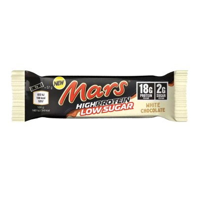 Mars Protein Barretta Low Sugar Cioccolato bianco