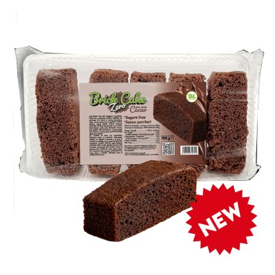 Ciambella Brick Cake Zero al Cacao Senza Zucchero