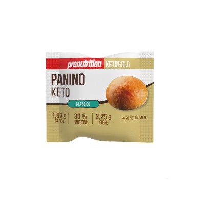 PANINO KETO neutro, con solo 1.97gr di carboidrati