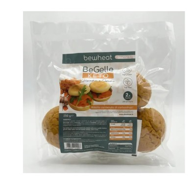 BeGelle Keto Curcuma e Sesamo: solo 2.4g di carboidrati a panino