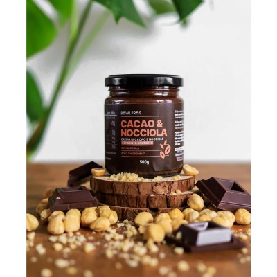 Crema Cacao e Nocciole Fondente Crunchy