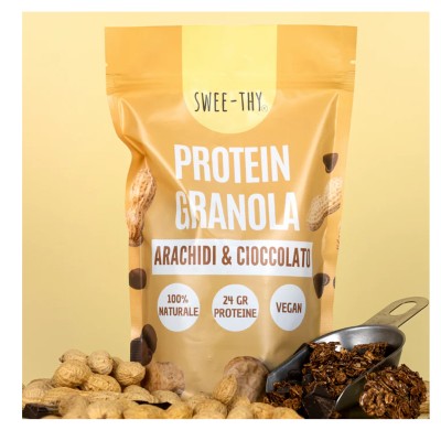 GRANOLA PROTEICA BIO ARACHIDI E CIOCCOLATO