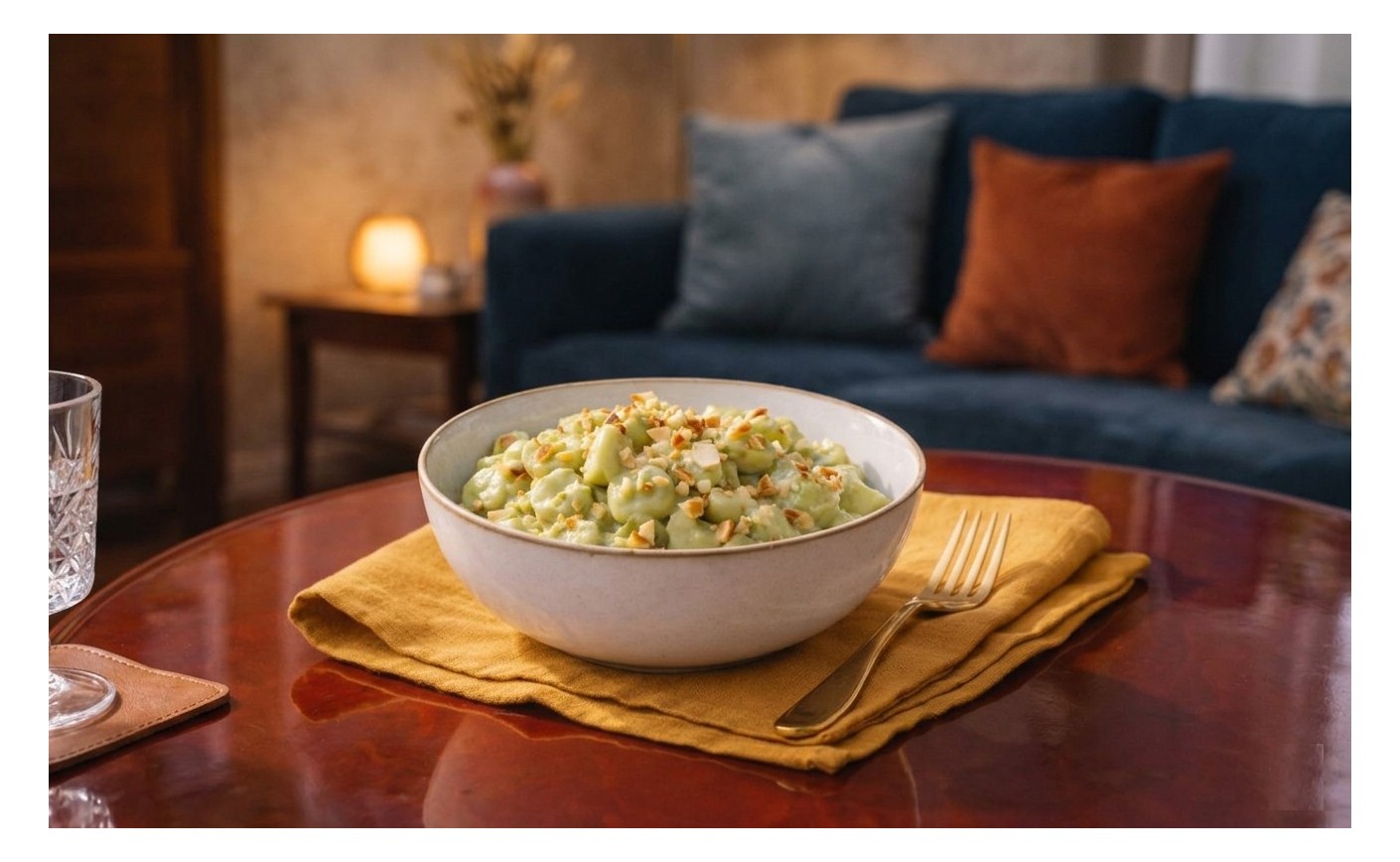 Gnocchi Keto RiMa Benessere con Crema di Zucchine e Mandorle Tostate