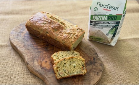 Plumcake salato proteico