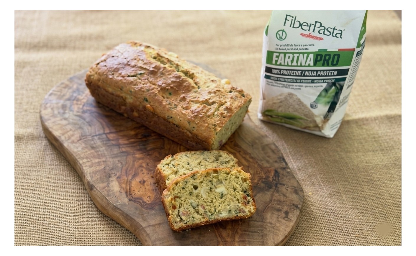 Plumcake salato proteico