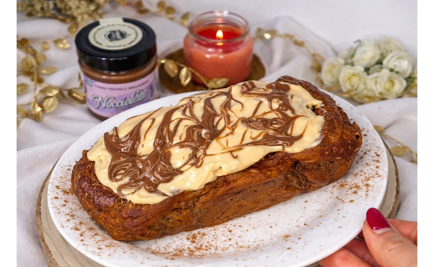 Plumcake Zucca, Nocciola & Cacao