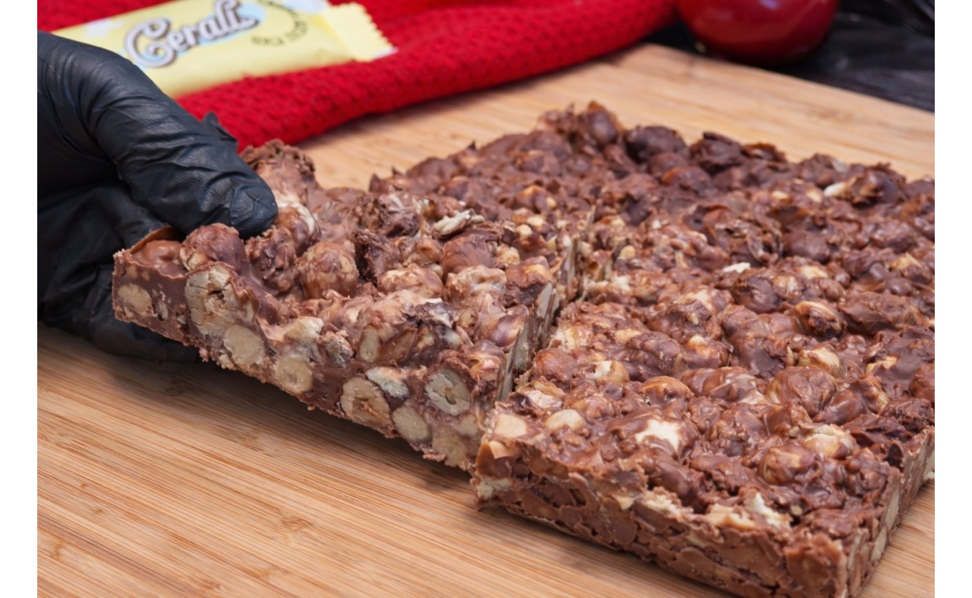 Torrone al cioccolato Senza zuccheri aggiunti
